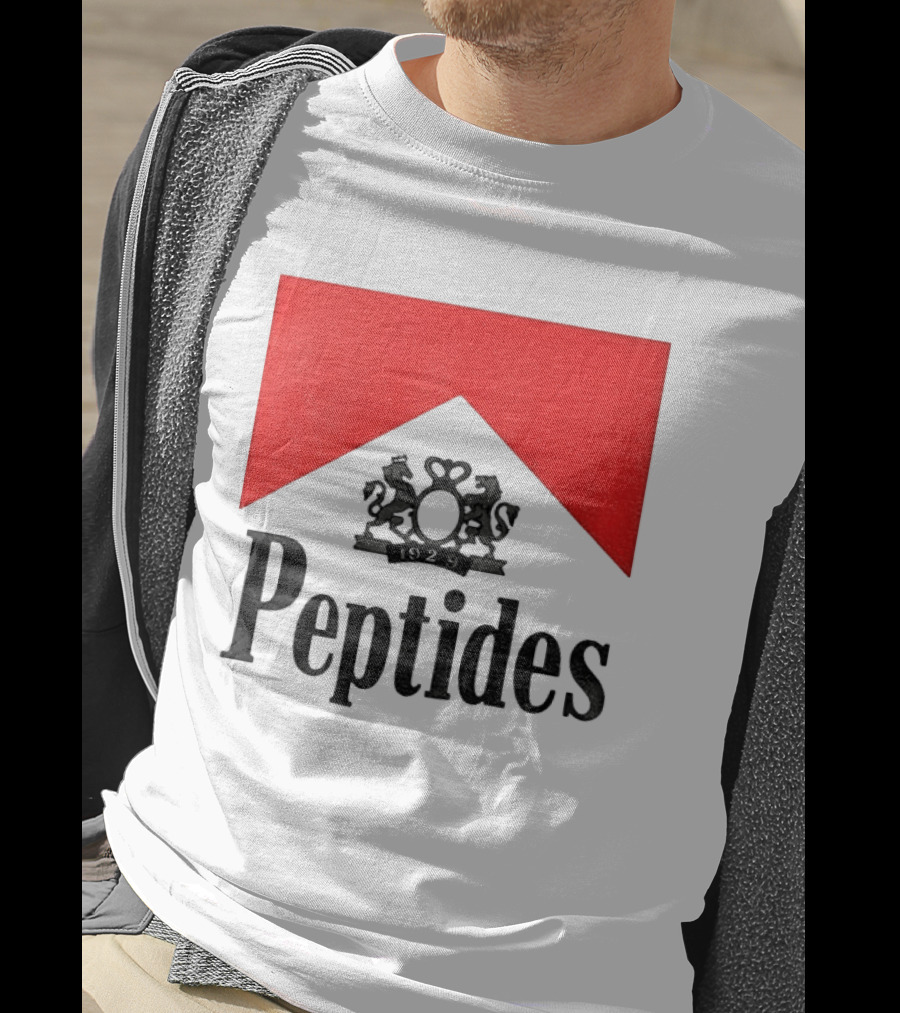 Peptides 1929 Red Marlboro T-Shirt
