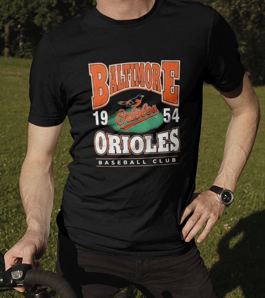 Baltimore Orioles Baseball Club 1954 Vintage Orioles T-Shirt
