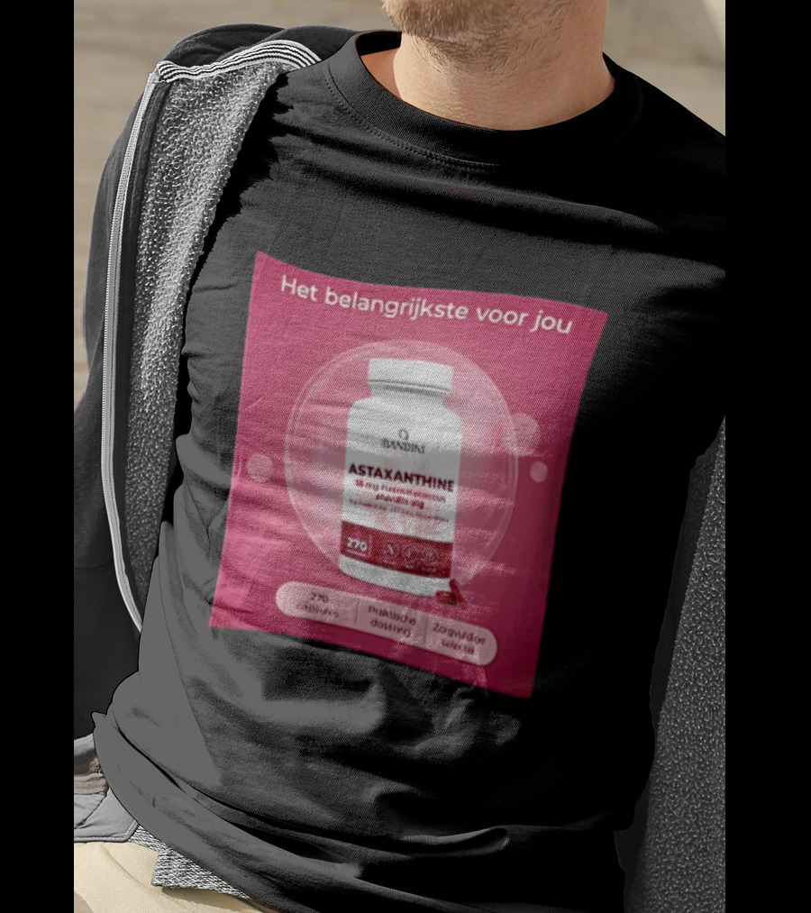 Het Belangrijkste Voor Jou Astaxanthine 18 Mg Haematococcus Pluvialis Alg 270 Capsules Zorghoede Selectie T-Shirt