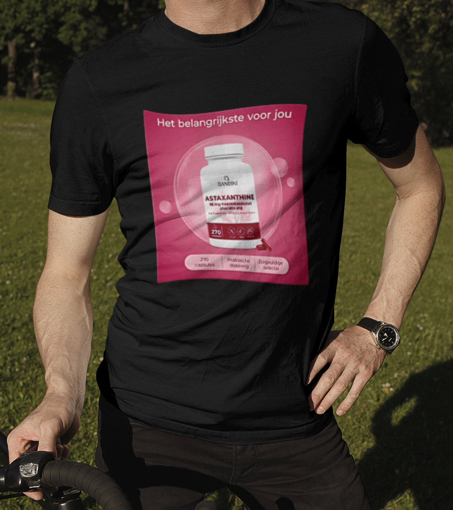 Het Belangrijkste Voor Jou Astaxanthine 18 Mg Haematococcus Pluvialis Alg 270 Capsules Zorghoede Selectie T-Shirt
