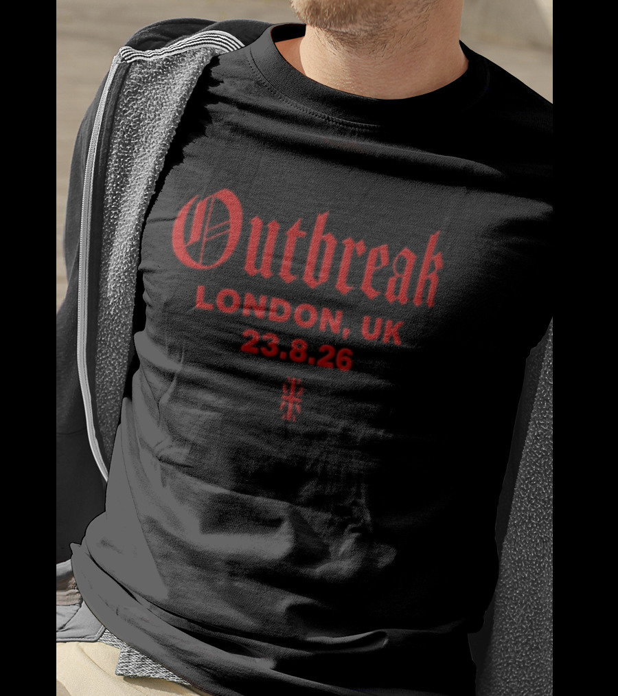 Outbreak London UK August 23 2026 T-Shirt