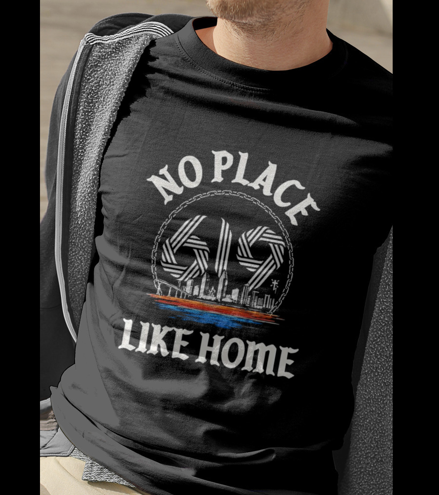 No Place Like Home 619 San Diego Skyline T-Shirt