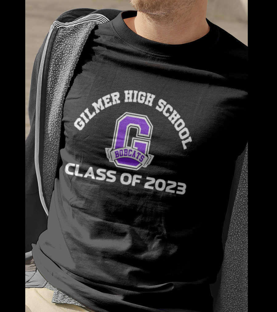 Gilmer High School Bobcats Class Of 2023 T-Shirt