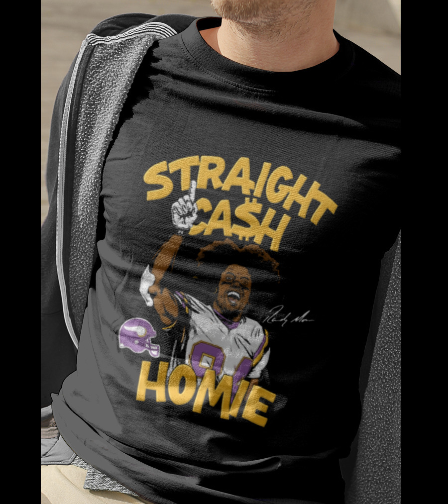 Straight Cash Homie Randy Moss Minnesota Vikings Football 84 NFL T-Shirt