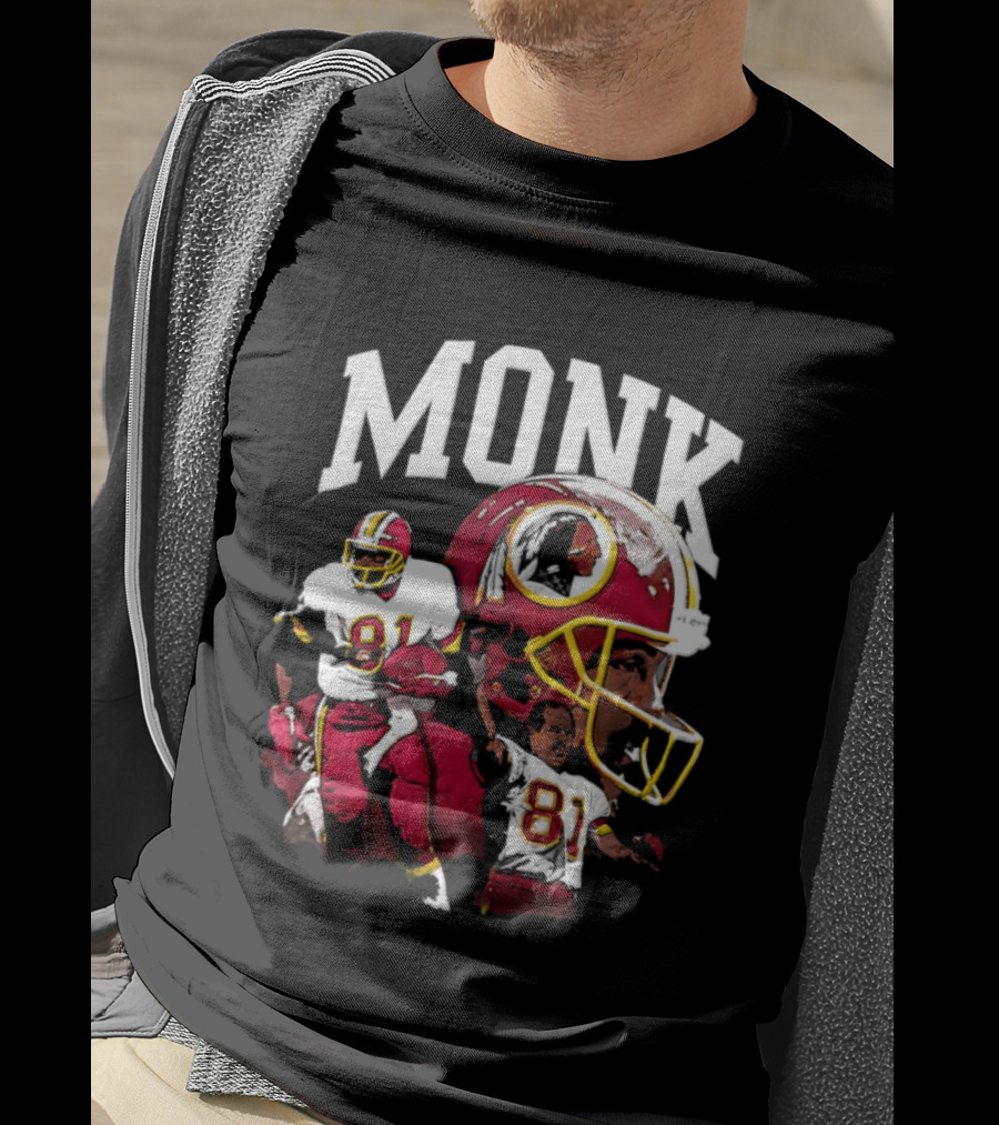 Monk Washington Commanders 81 Iconic Football Legend T-Shirt