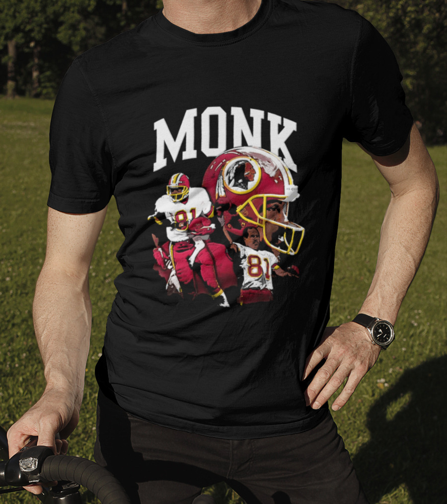 Monk Washington Commanders 81 Iconic Football Legend T-Shirt