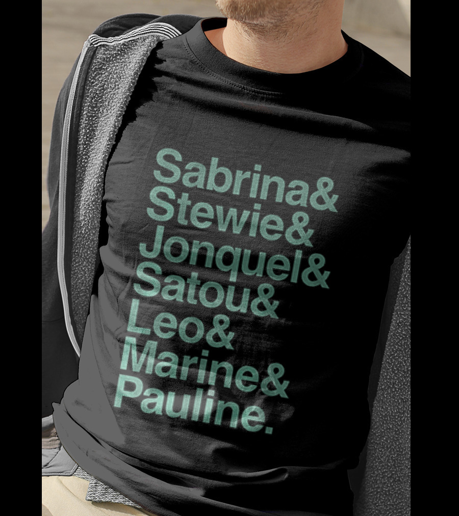 Sabrina Stewie Jonquel Satou Leo Marine Pauline New York Women's Basketball 2026 WNBA T-Shirt