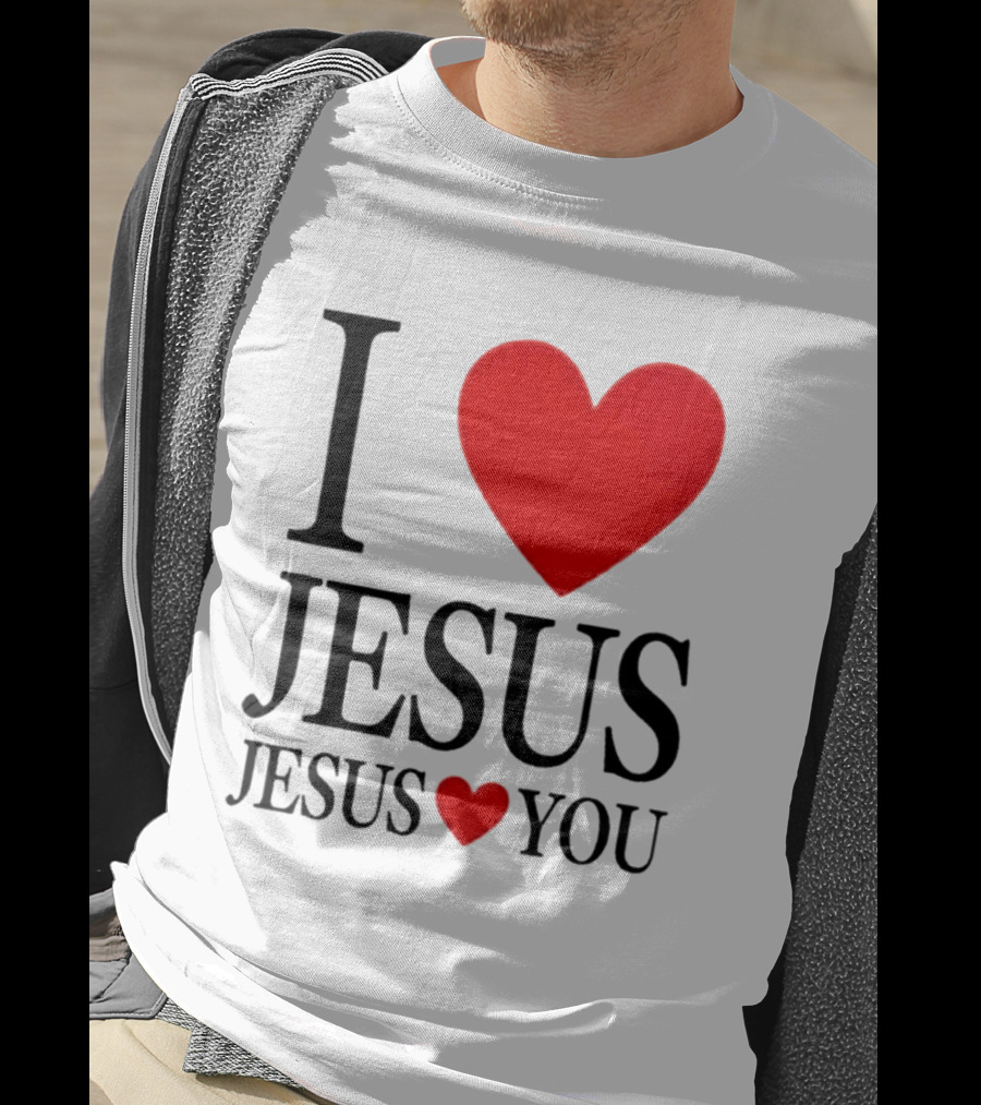 Cameron Dicker I Love Jesus Jesus Love You T-Shirt