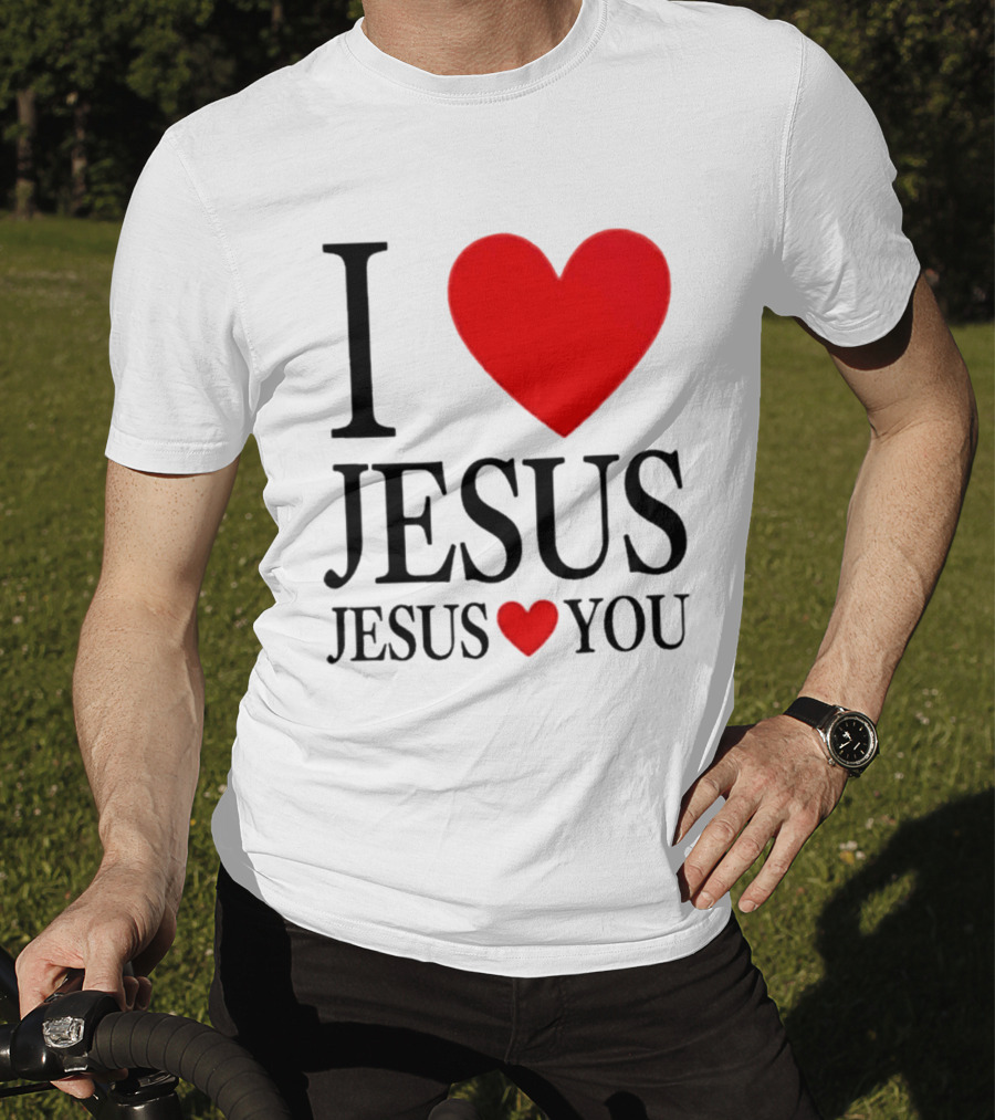 Cameron Dicker I Love Jesus Jesus Love You T-Shirt