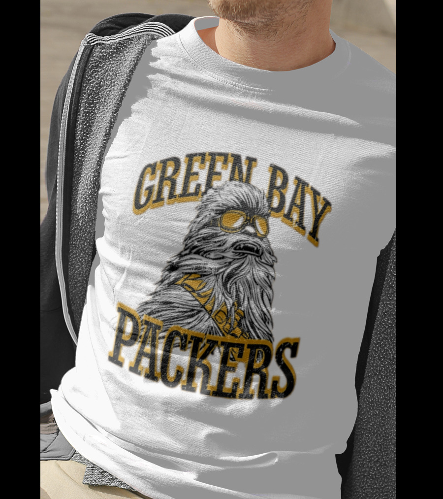Green Bay Packers Chewbacca 2026 Disney Collaboration T-Shirt
