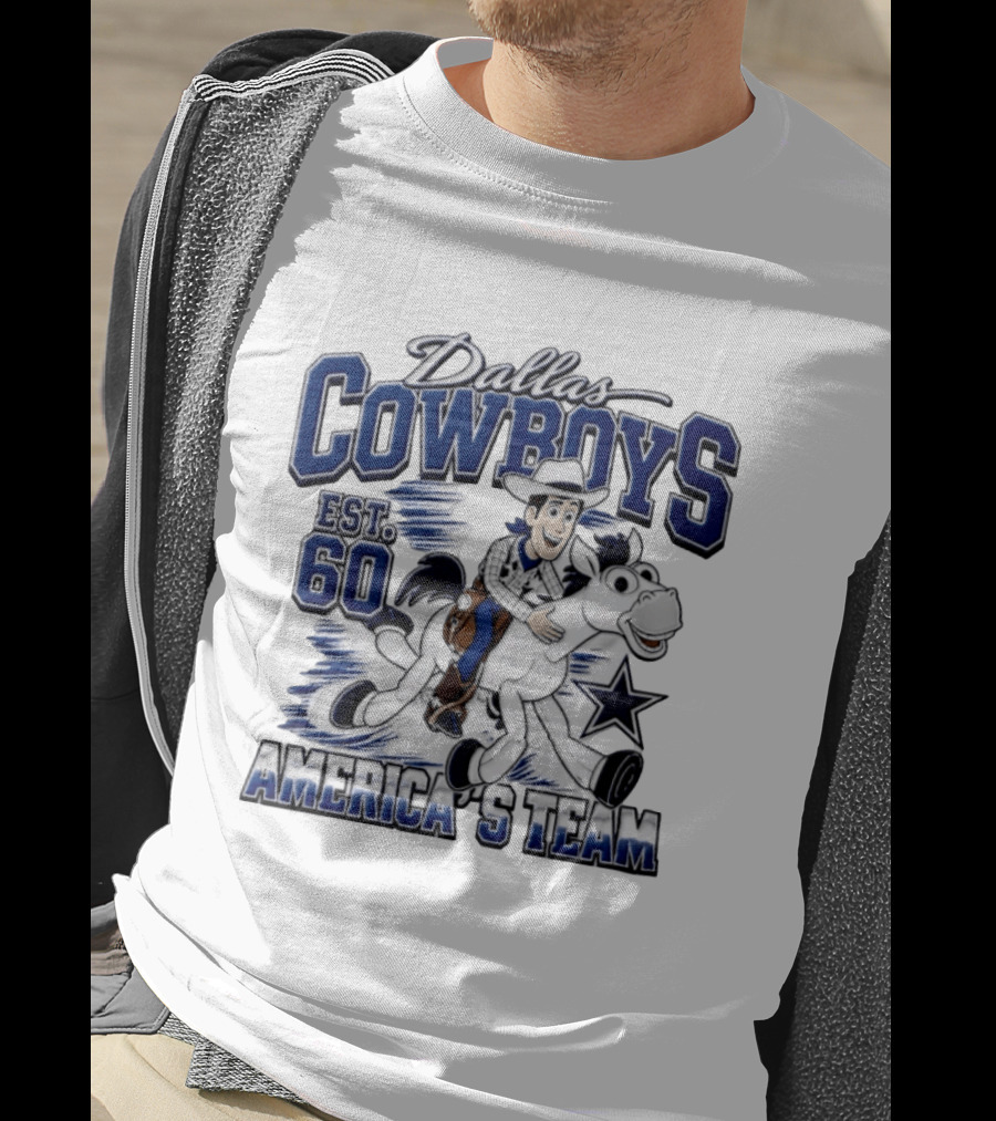 Dallas Cowboys Woody Bullseye Est. 60 America's Team T-Shirt