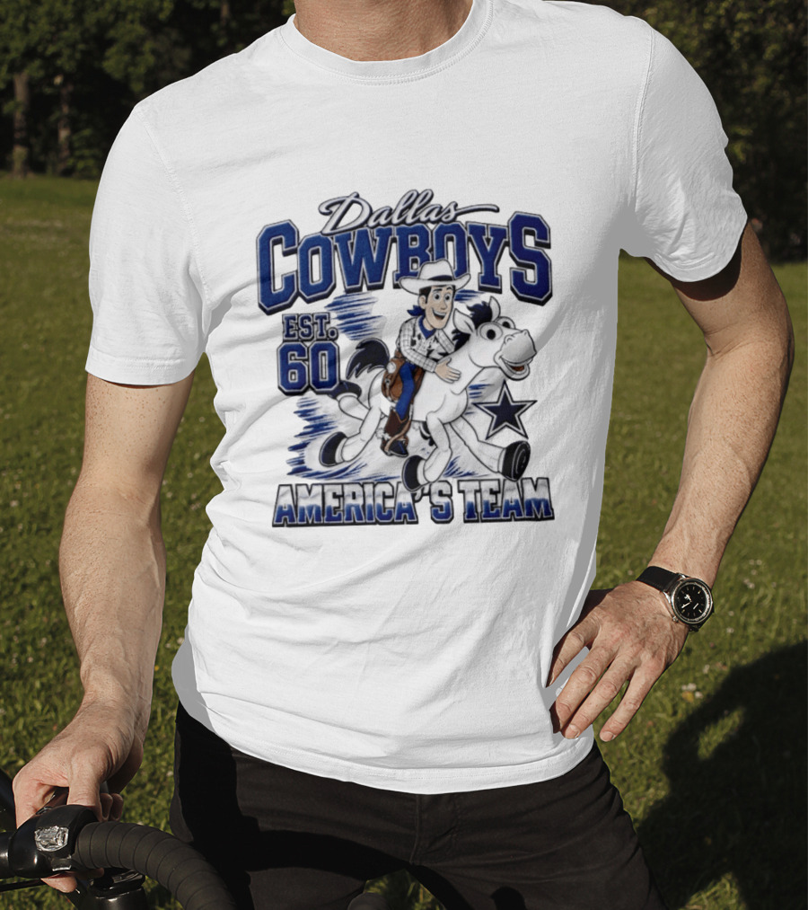 Dallas Cowboys Woody Bullseye Est. 60 America's Team T-Shirt