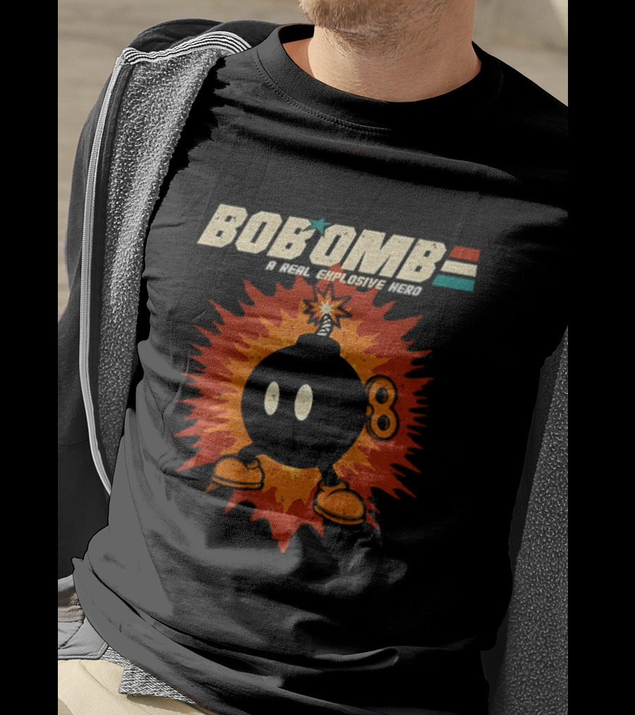 Bob Omb A Real Explosive Hero T-Shirt
