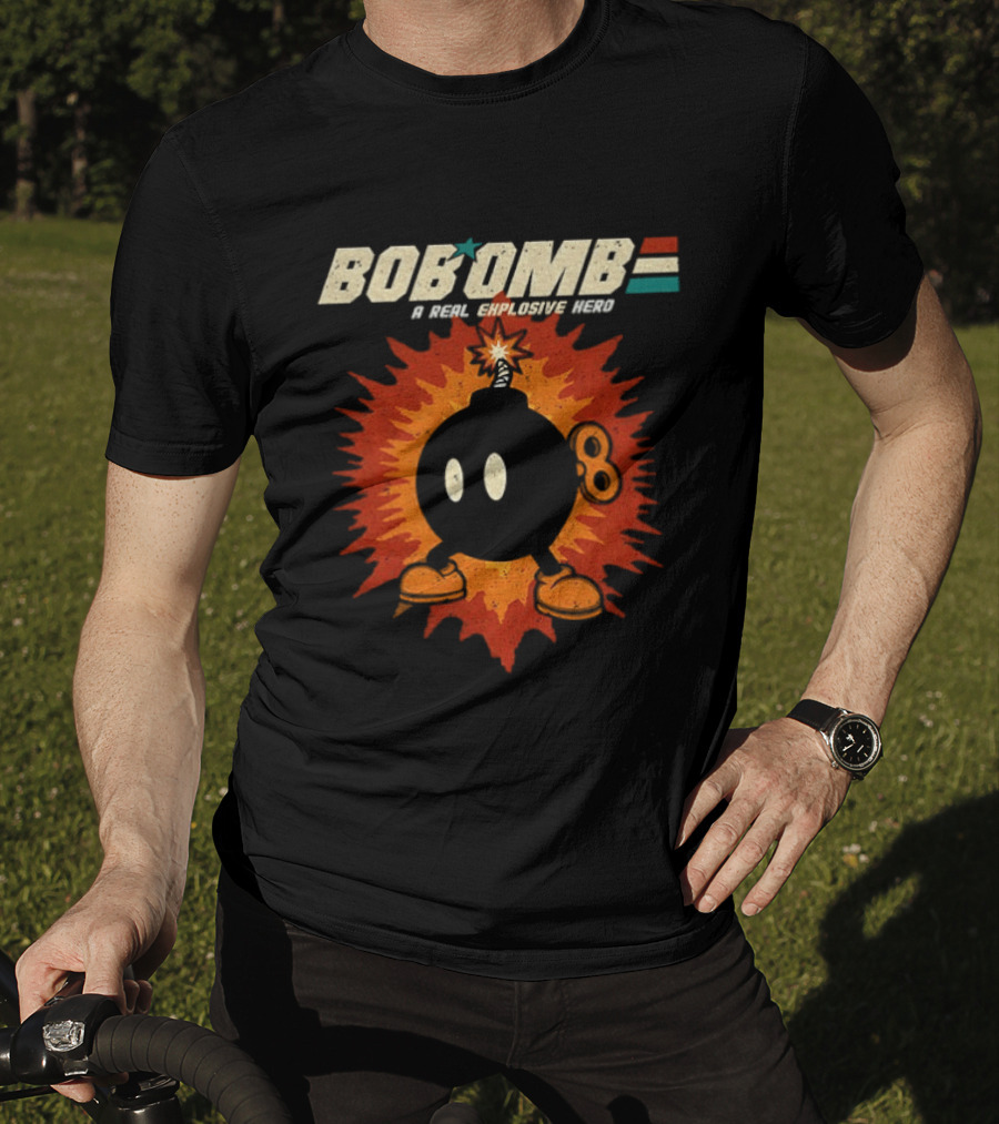 Bob Omb A Real Explosive Hero T-Shirt