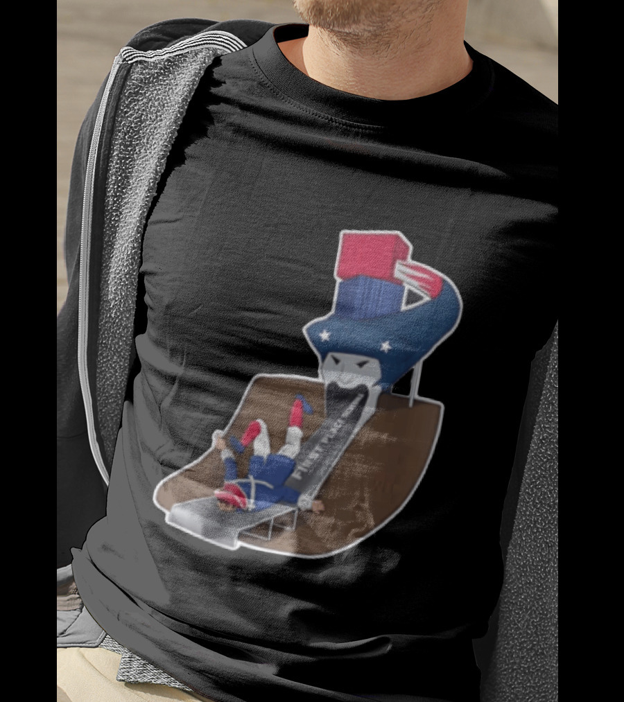 First Place Schedule Patriot Slide Humorous Football Fan Gear T-Shirt