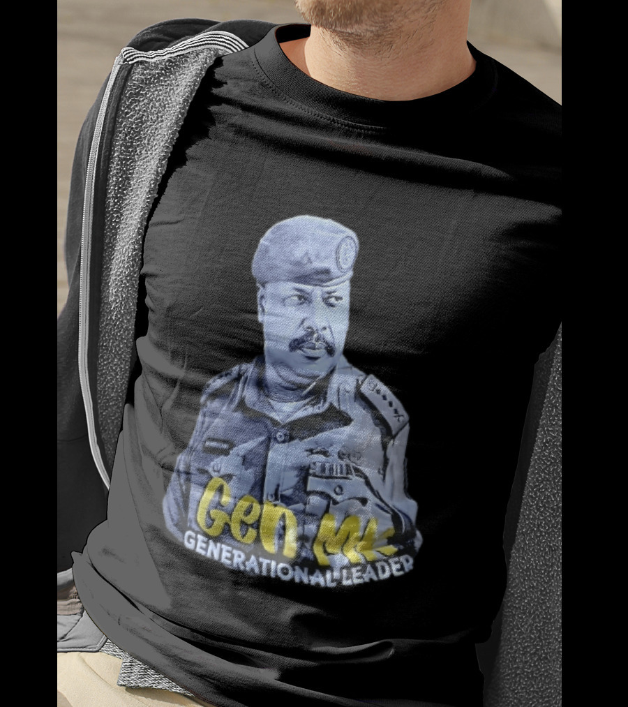 Gen MK Generational Leader Military Officer Beret Uniform T-Shirt