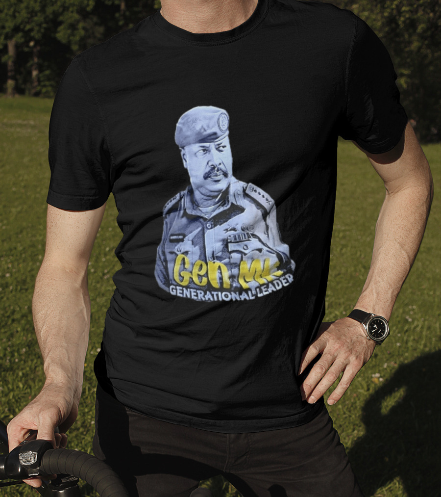 Gen MK Generational Leader Military Officer Beret Uniform T-Shirt