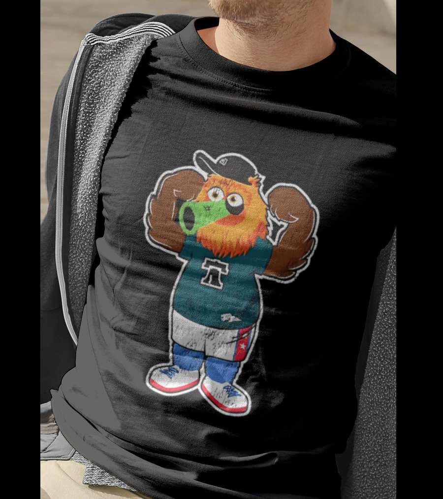 Philadelphia Flyers Gritty Liberty Bell Basketball T-Shirt