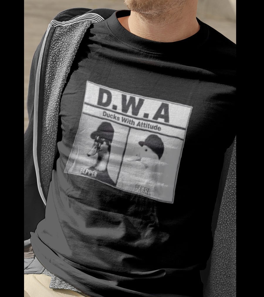 D.W.A Ducks With Attitude Pepper Pearl T-Shirt