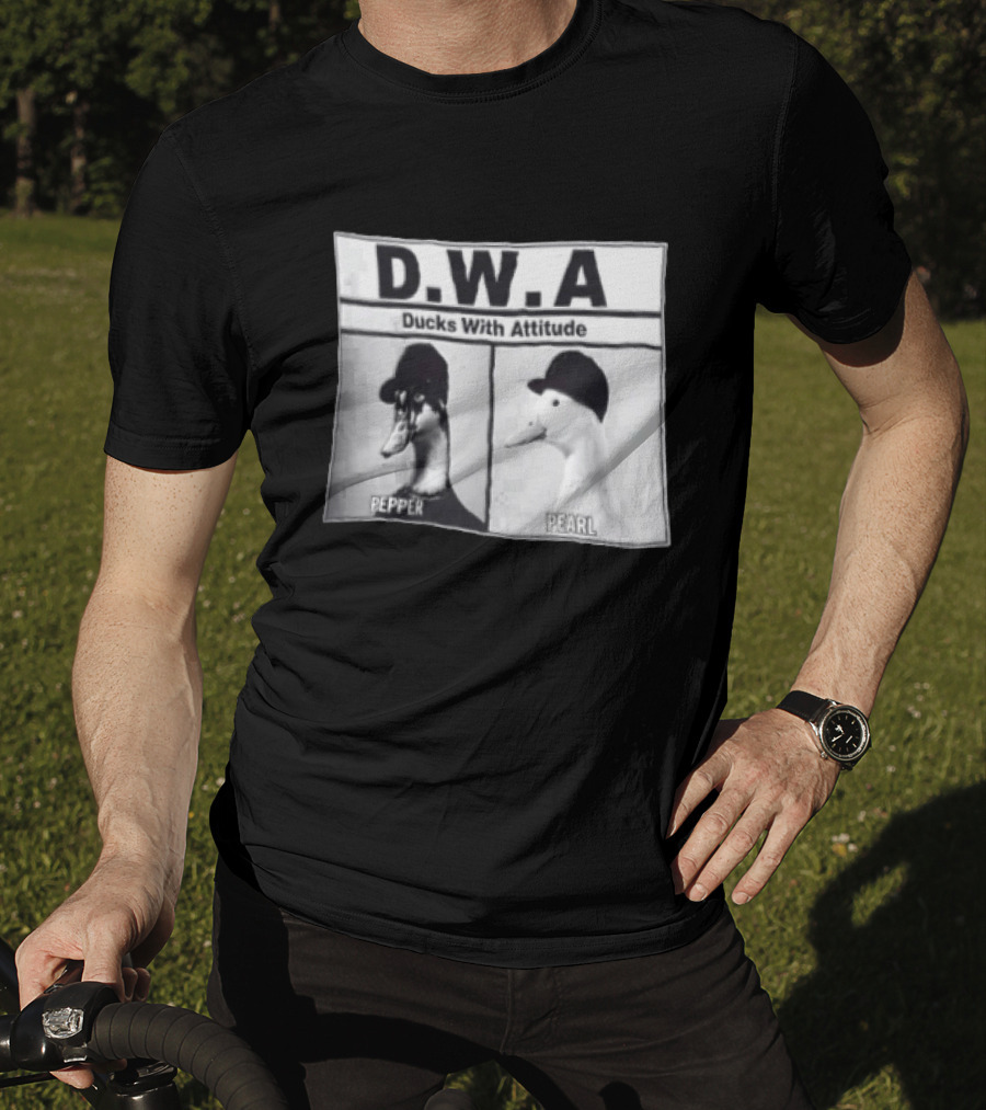 D.W.A Ducks With Attitude Pepper Pearl T-Shirt