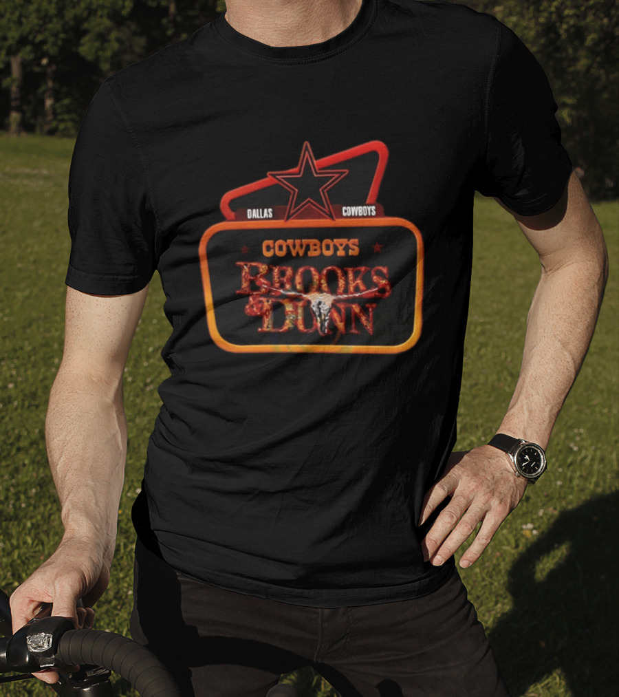 Dallas Cowboys Brooks & Dunn Star Texas T-Shirt