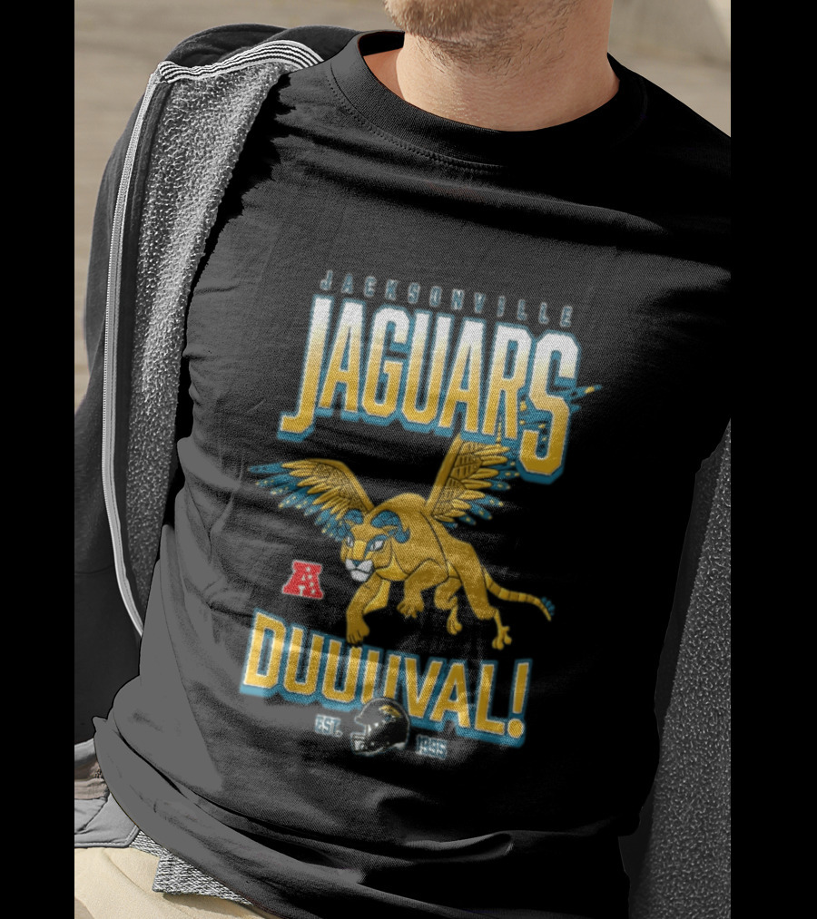 Jacksonville Jaguars Disney Pixar Alebrije Jacksonville Jaguars Duuuvall T-Shirt