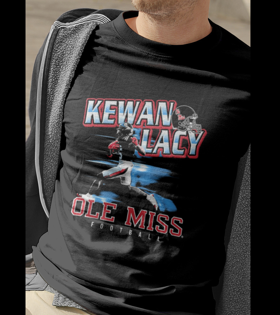 Kewan Lacy Ole Miss Football Quarterback Sprint T-Shirt