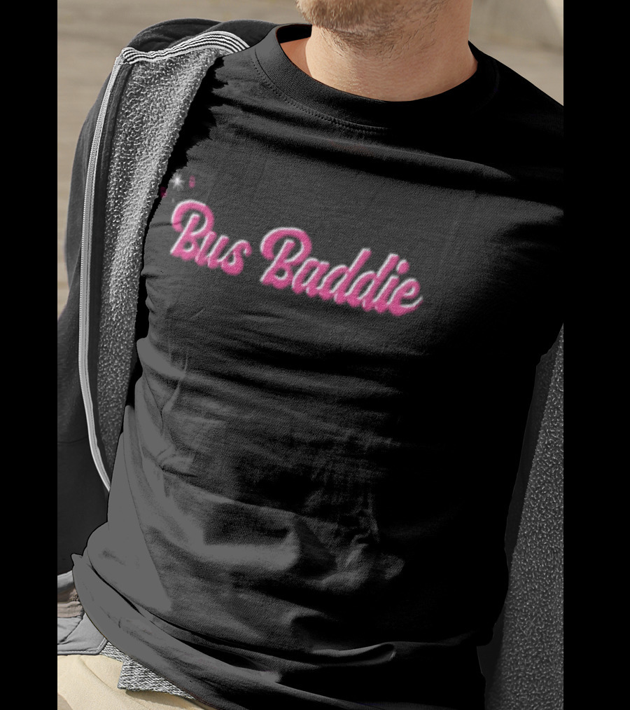 LA Metro Bus Baddie Pink T-Shirt