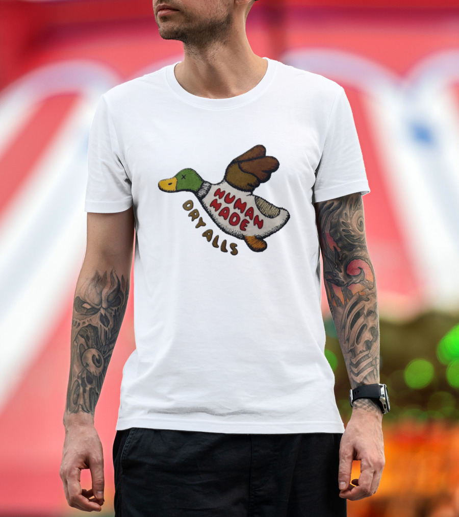 Ducks Human Made Dry Alls Flying Mallard T-Shirt