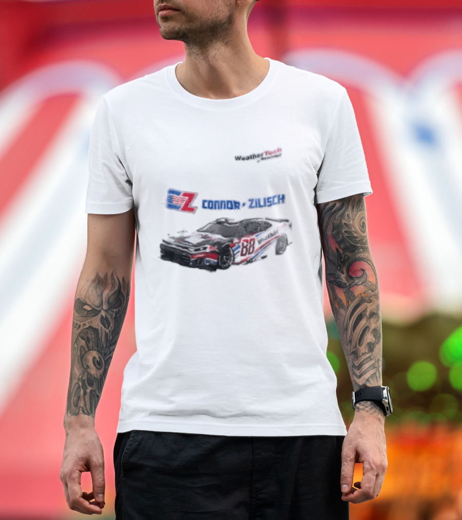 WeatherTech Racing Connor Zilisch 88 Race Car T-Shirt