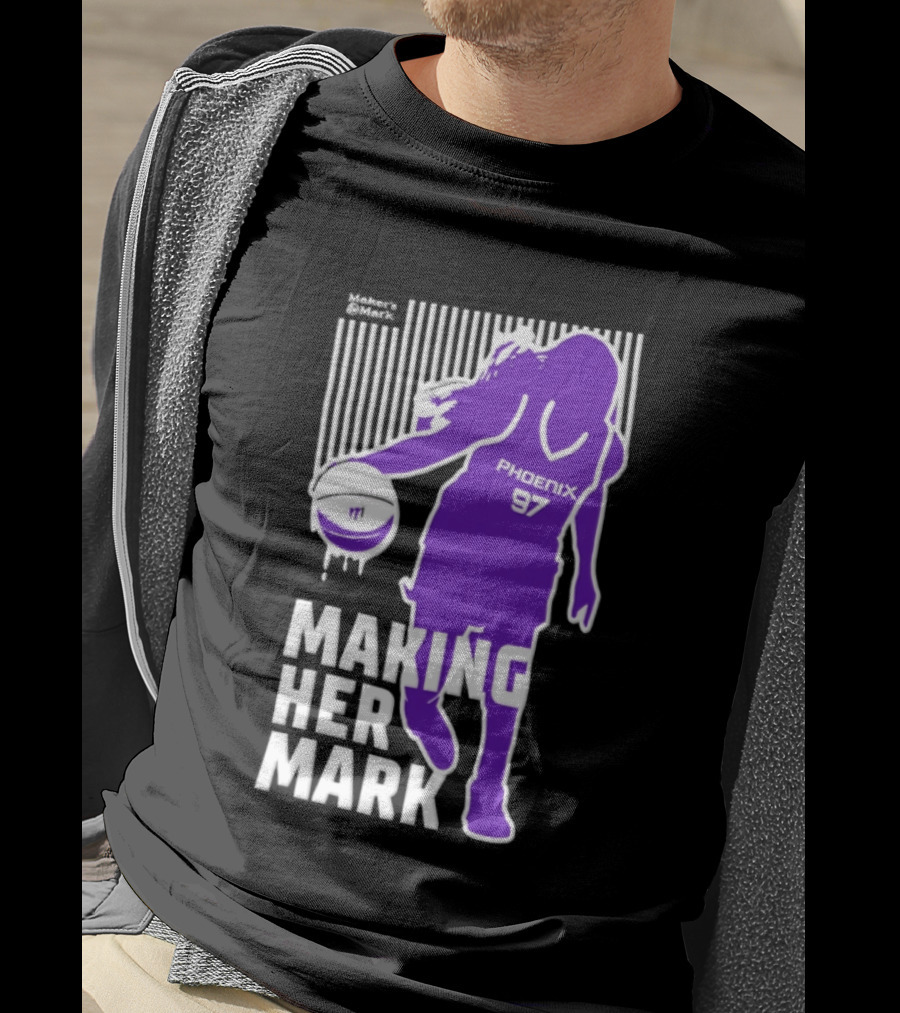 Phoenix Mercury WNBA Making Her Mark 97 T-Shirt