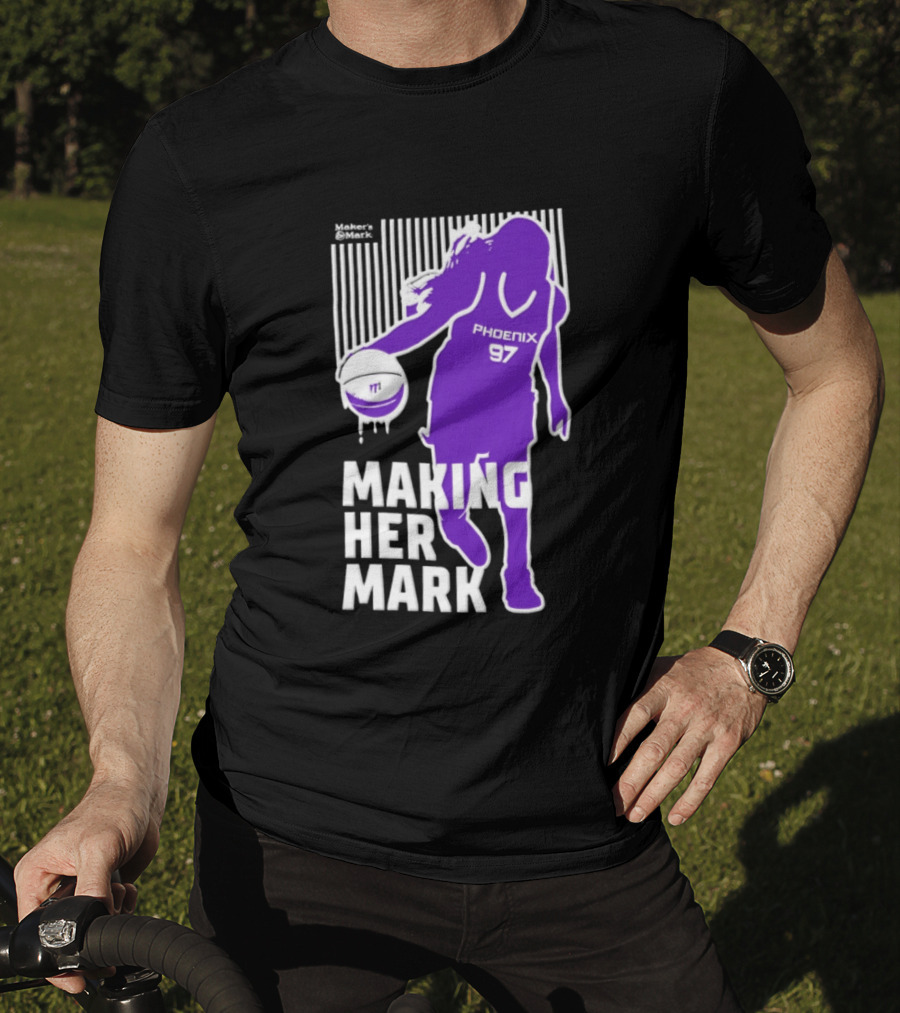 Phoenix Mercury WNBA Making Her Mark 97 T-Shirt