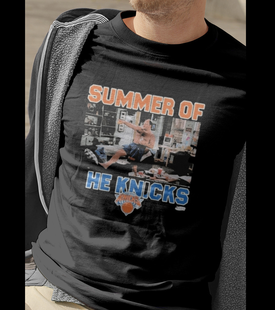 Summer Of He Knicks New York Basketball Fan Favorite 90s Nostalgia T-Shirt