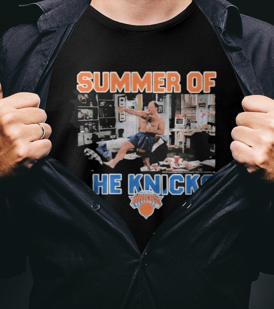 Summer Of He Knicks New York Basketball Fan Favorite 90s Nostalgia T-Shirt
