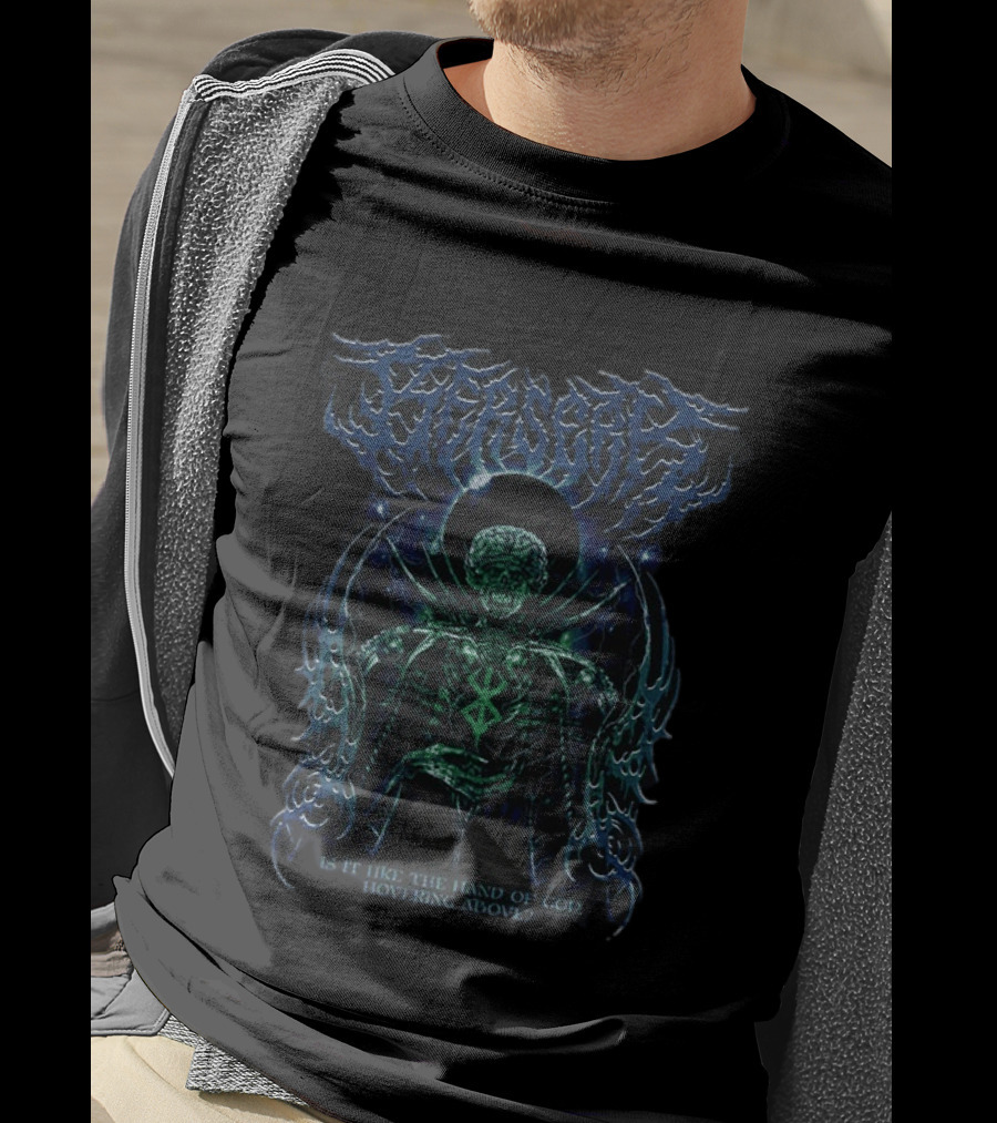 Berserk Death Metal God Hand Gothic Is It Like The Hand Of God Hovering Above T-Shirt