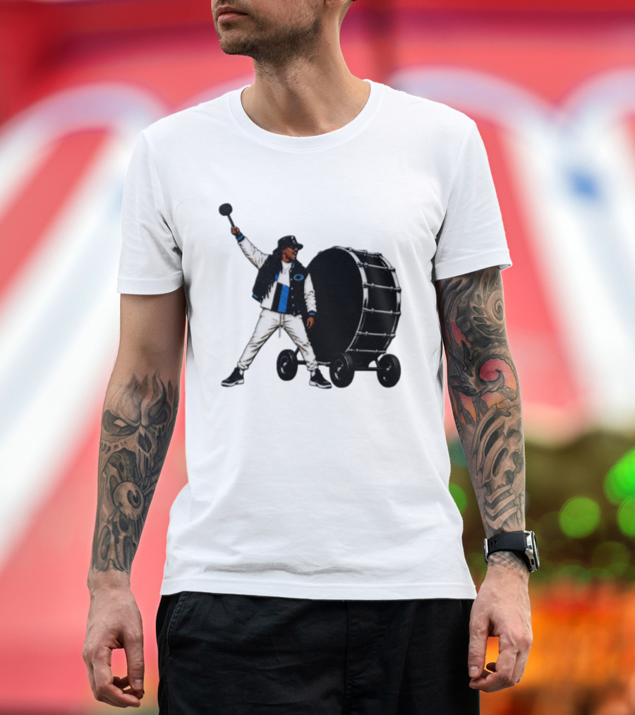 Carolina Panthers For The Culture Drummer Marching Band Fan Gear T-Shirt
