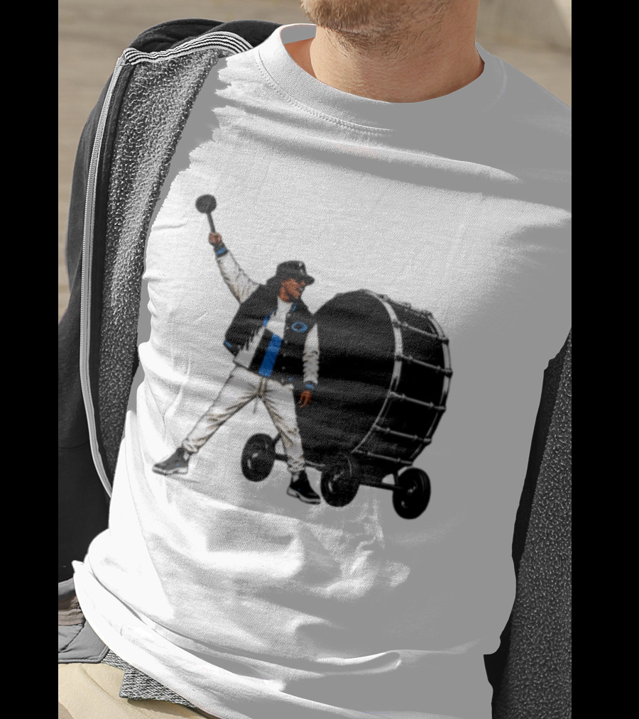 Carolina Panthers For The Culture Drummer Marching Band Fan Gear T-Shirt
