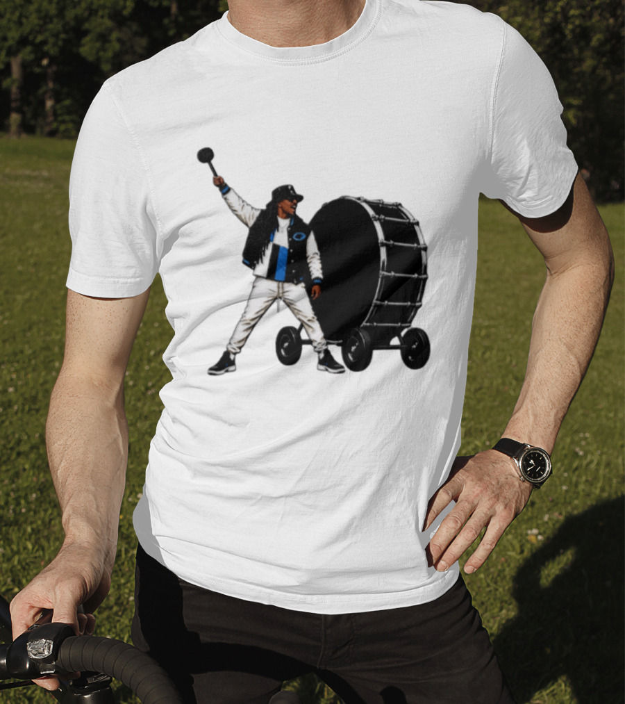 Carolina Panthers For The Culture Drummer Marching Band Fan Gear T-Shirt