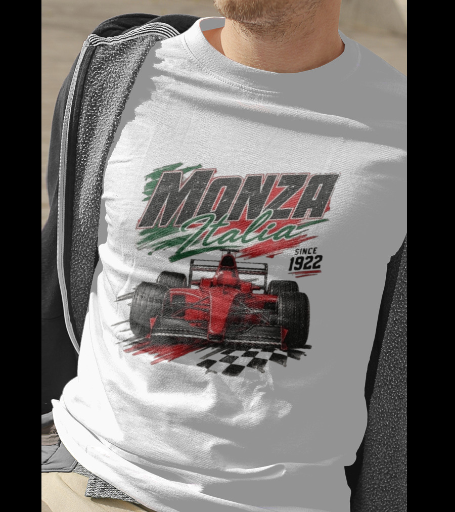 Monza Italia Racing Since 1922 Formula Car T-Shirt