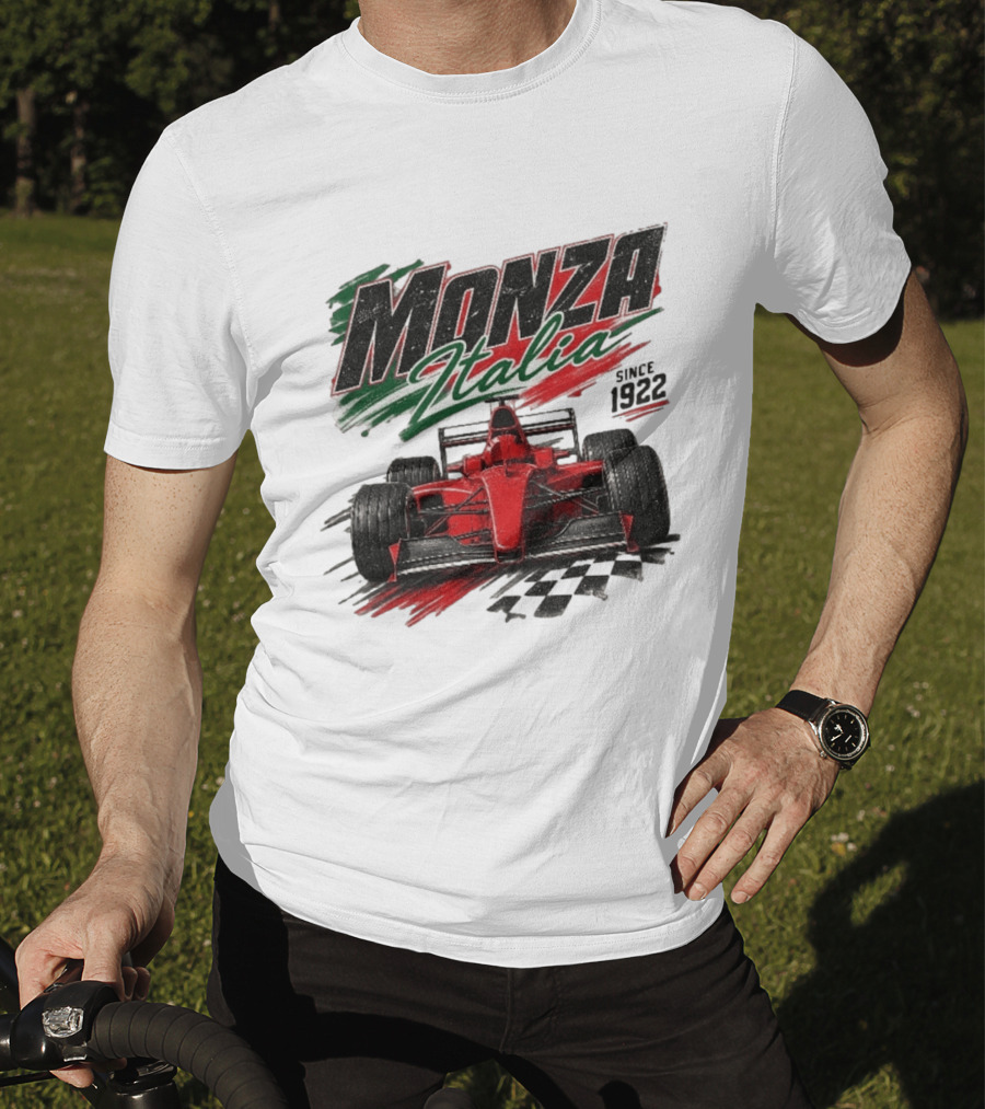 Monza Italia Racing Since 1922 Formula Car T-Shirt