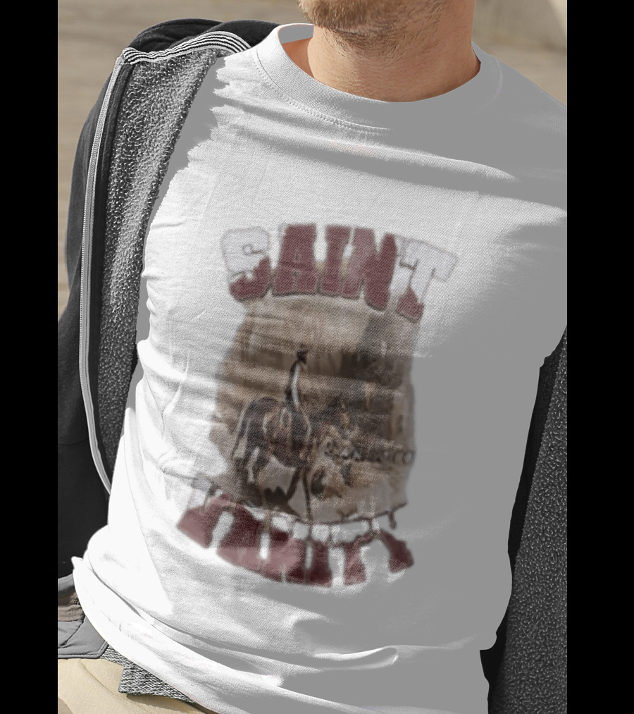 Saint Vanity Cowboy Horse Western T-Shirt