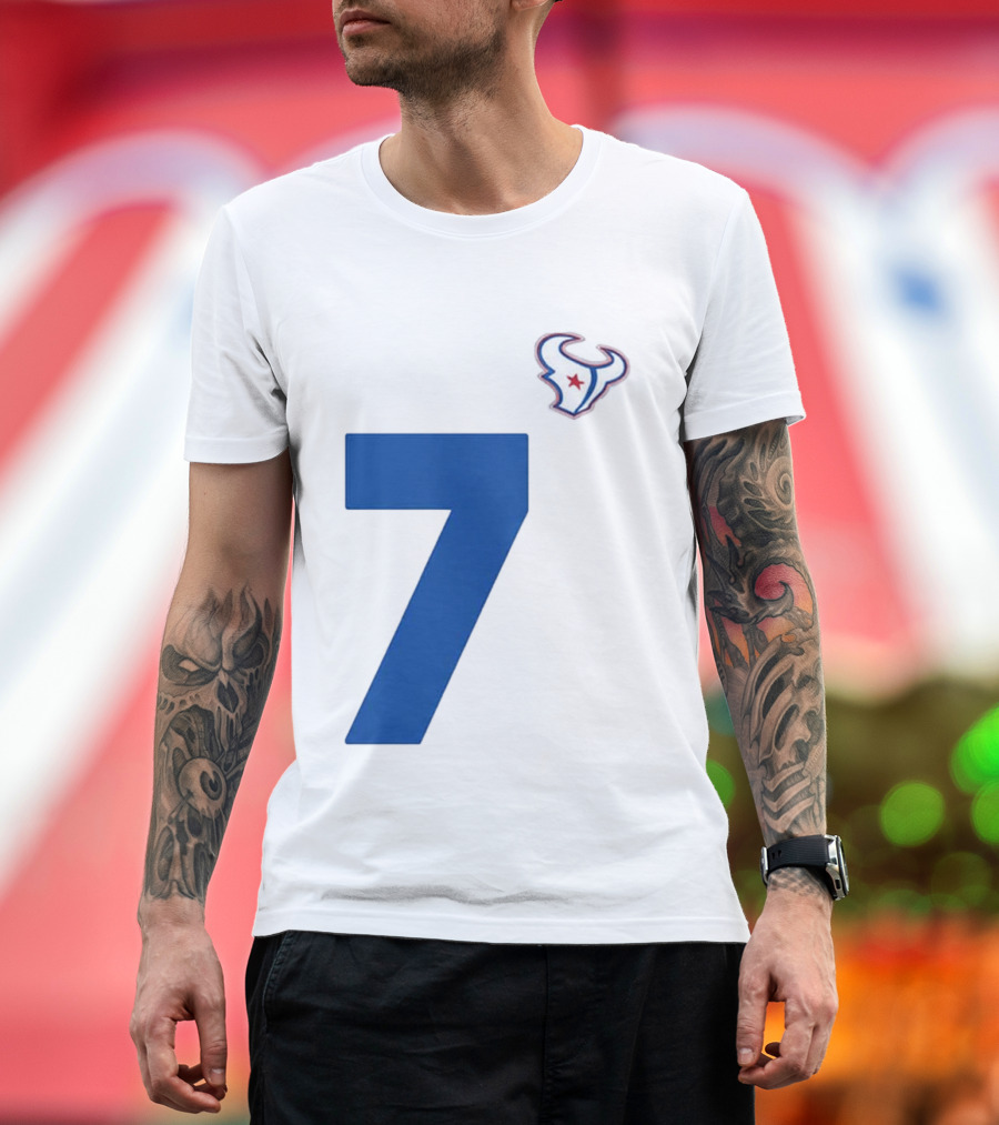 Houston Texans 2026 Rivalries Football 7 T-Shirt