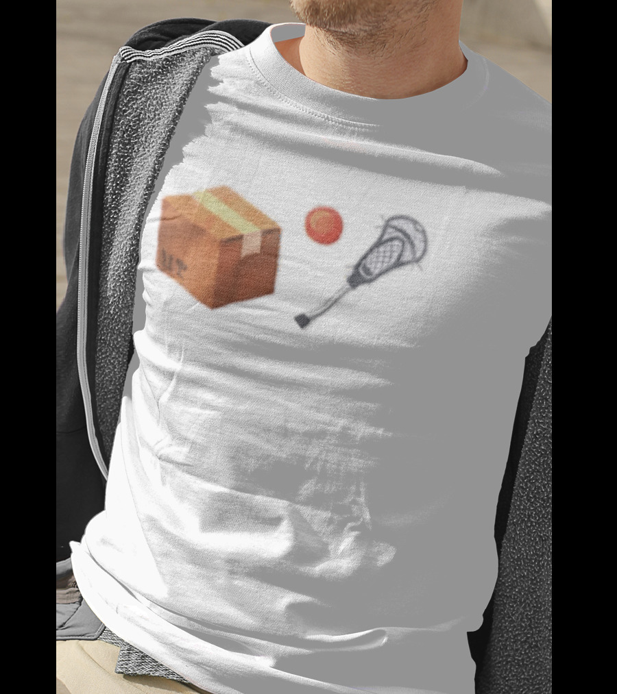 Lacrosse Stick Ball Box Package T-Shirt