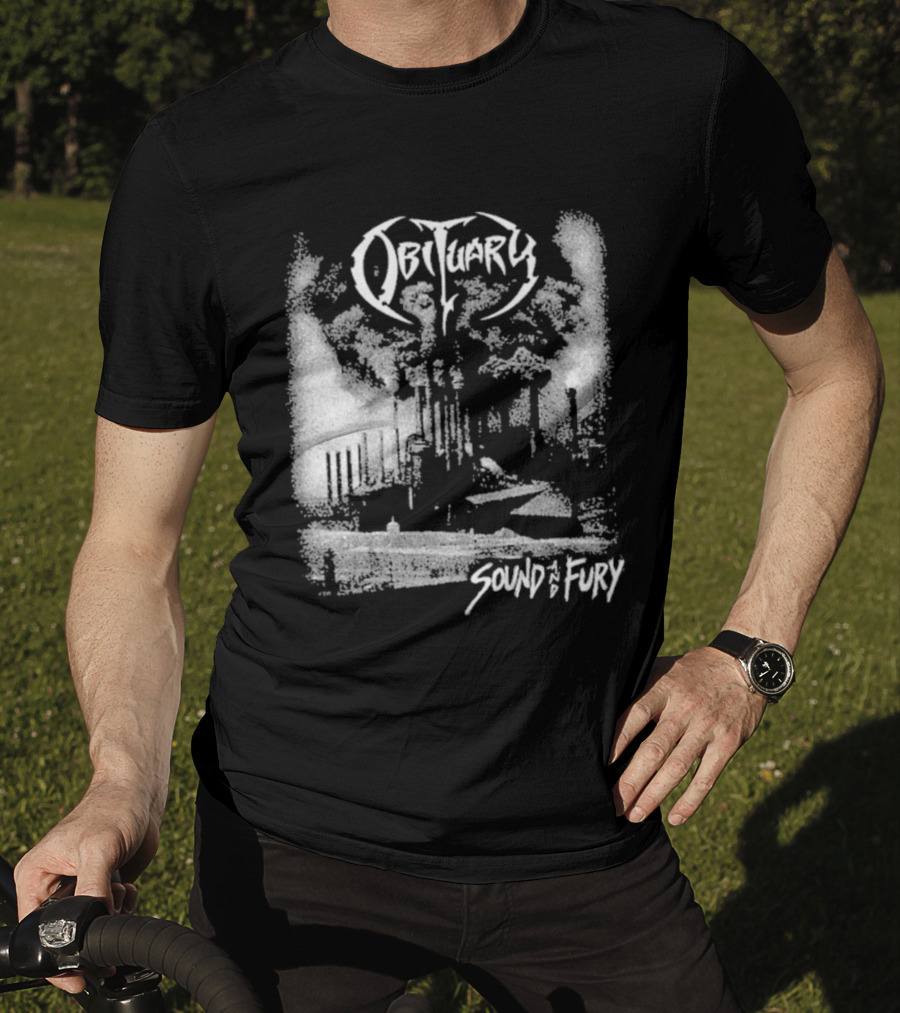 Obituary Sound And Fury 2026 World Demise T-Shirt
