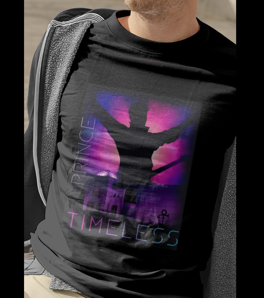 Prince Timeless Paisley Park Iconic Silhouette Purple Celebration August 28 2026 T-Shirt