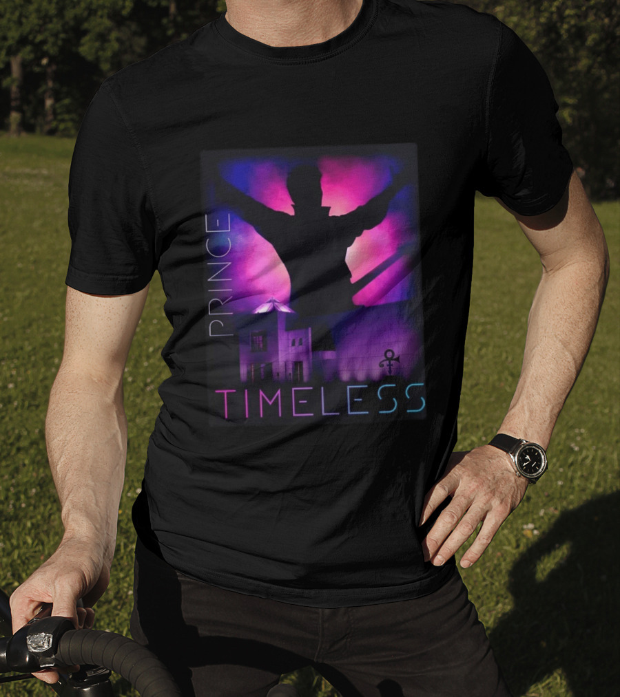 Prince Timeless Paisley Park Iconic Silhouette Purple Celebration August 28 2026 T-Shirt