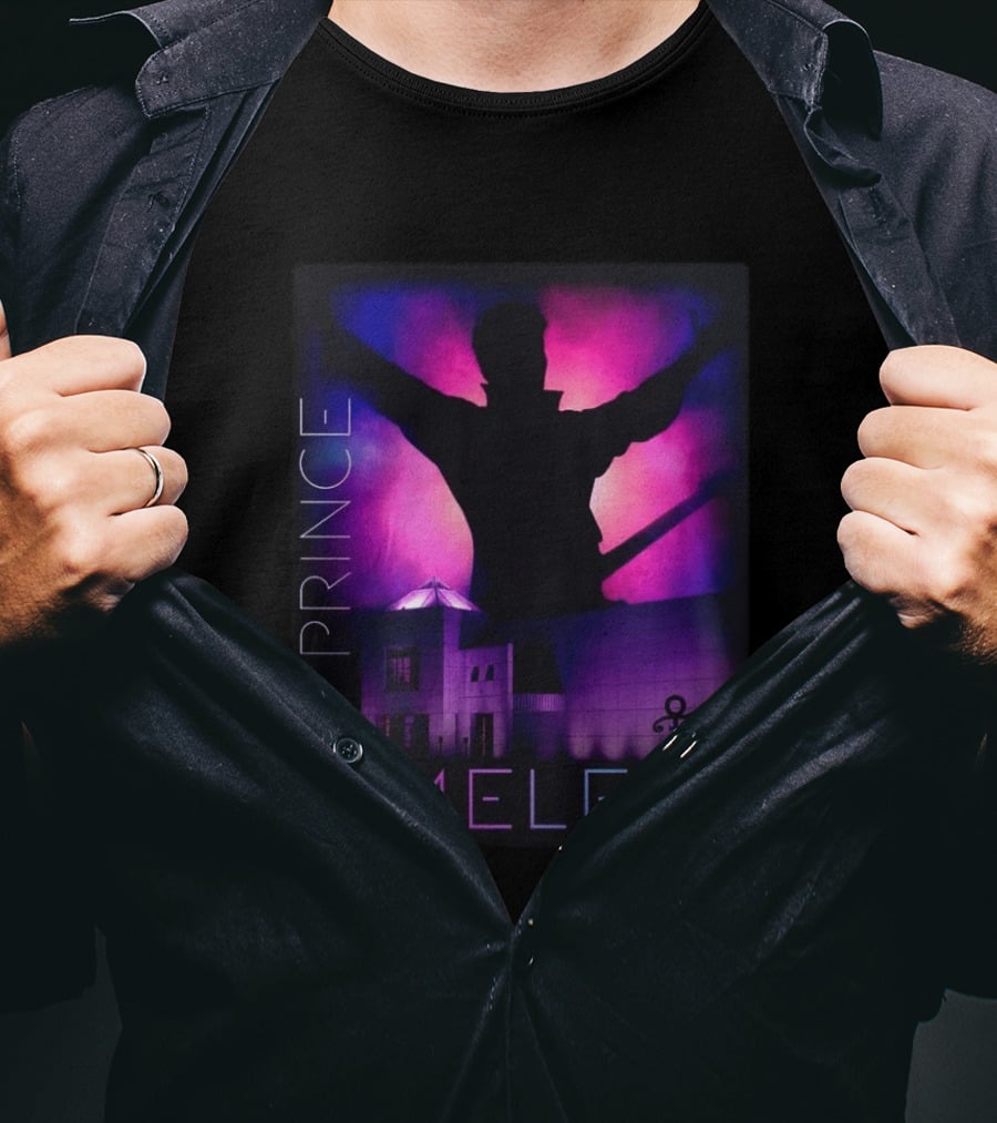 Prince Timeless Paisley Park Iconic Silhouette Purple Celebration August 28 2026 T-Shirt