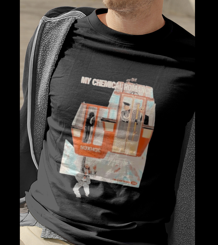 My Chemical Romance Coors Field 2026 Tour August 27th Denver CO Cable Car Print T-Shirt