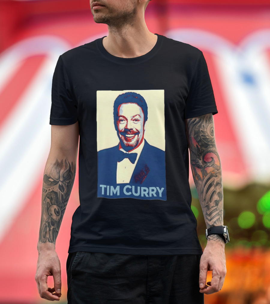 Tim Curry Iconic Obama Hope T-Shirt