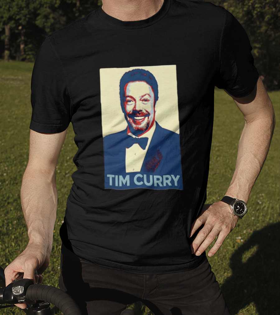 Tim Curry Iconic Obama Hope T-Shirt